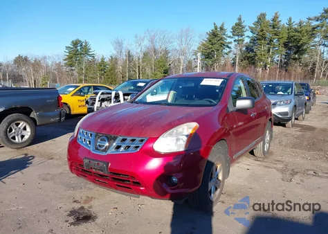 2012 Nissan Rogue S из США, поврежденный, VIN JN8AS5MV7CW413928